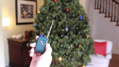 Remote Control Tree Christmas Decorations at