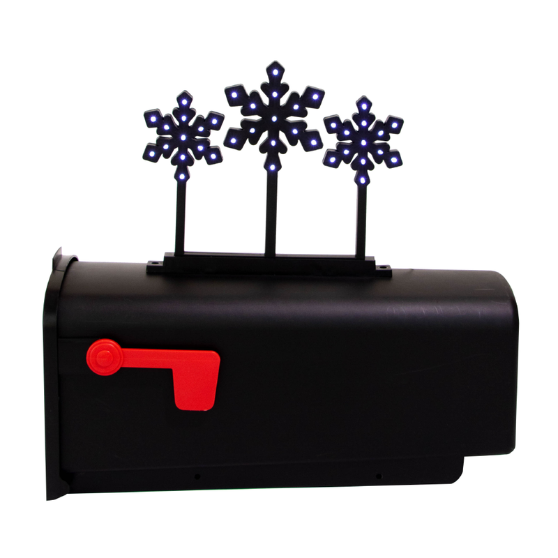 Snowflake Mailbox Topper